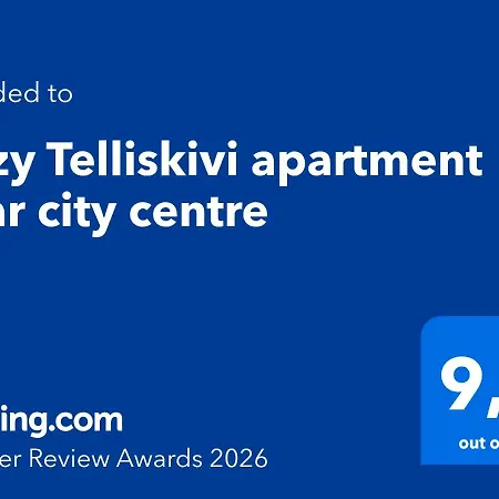 아파트 Cozy Telliskivi Near Centre